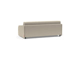 Eivor 160 sovesofa med Dual madras i 539 Bouclé Beige, set skråt bagfra