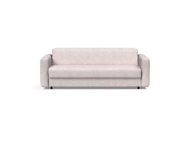 Killian 160 sovesofa med Spring madras i 300 Weda Sand, set forfra