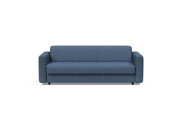 Killian 160 sovesofa med Dual madras i 302 Weda Blue, set forfra