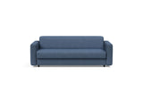 Killian 160 sovesofa med Spring madras i 302 Weda Blue, set forfra