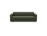 Killian 160 sovesofa med Dual madras i 413 Esina Olive Green, set forfra