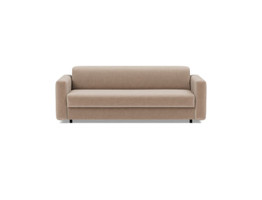 Killian 160 sovesofa med Dual madras i 417 Esina Mocha, set forfra
