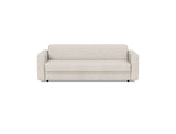 Killian 160 sovesofa med Spring madras i 470 Yuveno Natural, set forfra