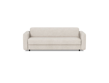 Killian 160 sovesofa med Spring madras i 470 Yuveno Natural, set forfra