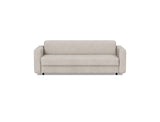 Killian 160 sovesofa med Spring madras i 471 Yuveno Sand, set forfra