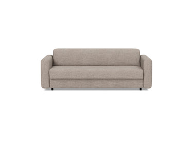 Killian 160 sovesofa med Dual madras i 472 Yuveno Warm Grey, set forfra