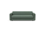 Killian 160 sovesofa med Spring madras i 518 Elegance Green, set forfra