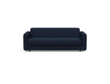 Killian 160 sovesofa med Dual madras i 528 Mixed Dance Blue, set forfra