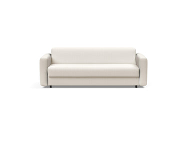 Killian 160 sovesofa med Dual madras i 531 Bouclé Off White, set forfra