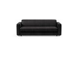 Killian 160 sovesofa med Spring madras i 550 Faunal Black, set forfra