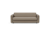 Killian 160 sovesofa med Spring madras i 850 Mahoga Caramel, set forfra