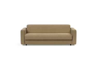 Killian 160 sovesofa med Dual madras i 860 Yogia Olive Brown, set forfra