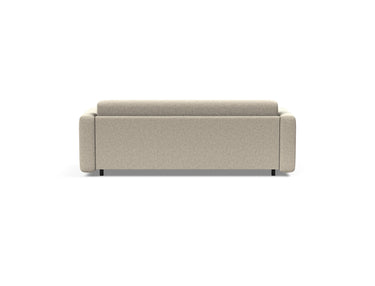 Killian 160 sovesofa med Spring madras i 539 Bouclé Beige, set bagfra