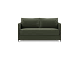 Luoma sovesofa i 413 Esina Olive Green, set forfra