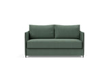 Luoma sovesofa i 518 Elegance Green, set forfra