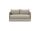 Luoma sovesofa i 539 Bouclé Beige, set forfra