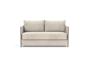 Luoma sovesofa i 594 Corduroy Ivory, set forfra