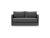 Luoma sovesofa i 852 Mahoga Seal Grey, set forfra