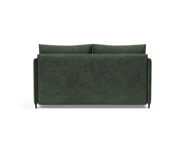 Luoma sovesofa i 281 Avella Pine Green, set bagfra