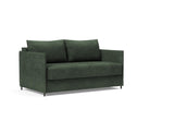 Luoma sovesofa i 281 Avella Pine Green, set skråt forfra