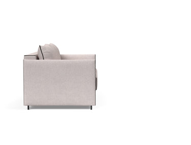 Luoma sovesofa i 300 Weda Sand, set fra siden