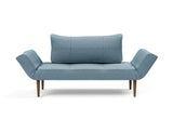 Zeal Styletto daybed i 525 Mixed Dance Light Blue, set forfra