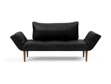 Zeal Styletto daybed i 550 Faunal Black, set forfra