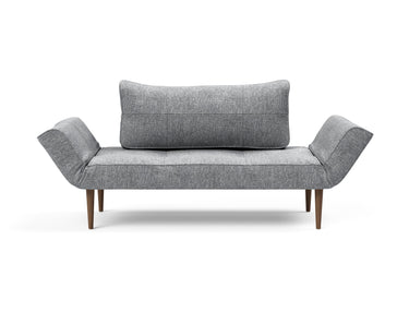 Zeal Styletto daybed i 565 Twist Granite, set forfra