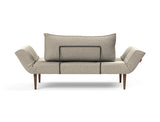 Zeal Styletto daybed i 539 Bouclé Beige, set bagfra