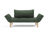 Zeal Bow daybed i 281 Avella Pine Green, set forfra