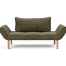 Zeal Bow daybed i 316 Cordufine Pine Green, set forfra