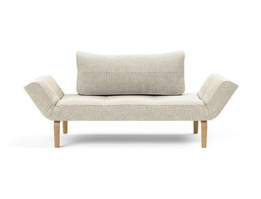 Zeal Bow daybed i 357 Taura Off White, set forfra