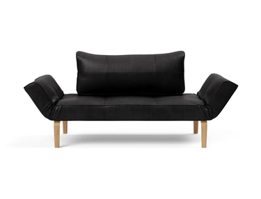 Zeal Bow daybed i 550 Faunal Black, set forfra