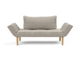 Zeal Bow daybed i 579 Kenya Gravel, set forfra