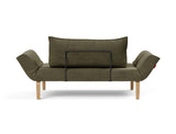 Zeal Bow daybed i 316 Cordufine Pine Green, set bagfra