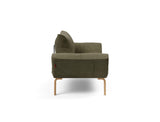 Zeal Bow daybed i 316 Cordufine Pine Green, set fra siden