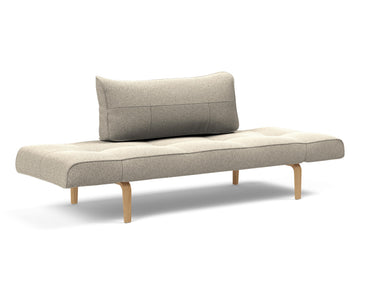 Zeal Bow daybed i 539 Bouclé Beige, som seng