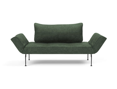 Zeal Laser daybed i 281 Avella Pine Green, set forfra