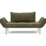 Zeal Laser daybed i 316 Cordufine Pine Green, set forfra