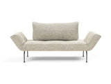 Zeal Laser daybed i 357 Taura Off White, set forfra