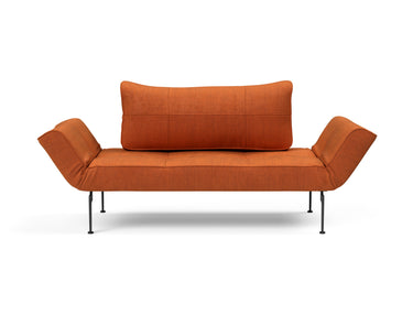 Zeal Laser daybed i 412 Esina Rust Orange, set forfra