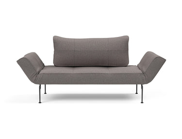 Zeal Laser daybed i 521 Mixed Dance Grey, set forfra