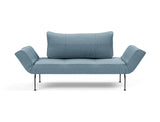 Zeal Laser daybed i 525 Mixed Dance Light Blue, set forfra