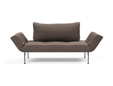 Zeal Laser daybed i 530 Bouclé Taupe, set forfra