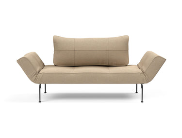 Zeal Laser daybed i 587 Phobos Mocha, set forfra