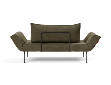 Zeal Laser daybed i 316 Cordufine Pine Green, set bagfra