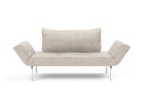 Zeal Straw daybed i 280 Avella Sand, set forfra