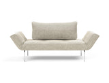 Zeal Straw daybed i 357 Taura Off White, set forfra