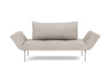 Zeal Straw daybed i 471 Yuveno Sand, set forfra