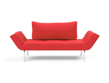 Zeal Straw daybed i 511 Elegance Red, set forfra